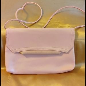 Vintage Rome Pink envelope shoulder bag